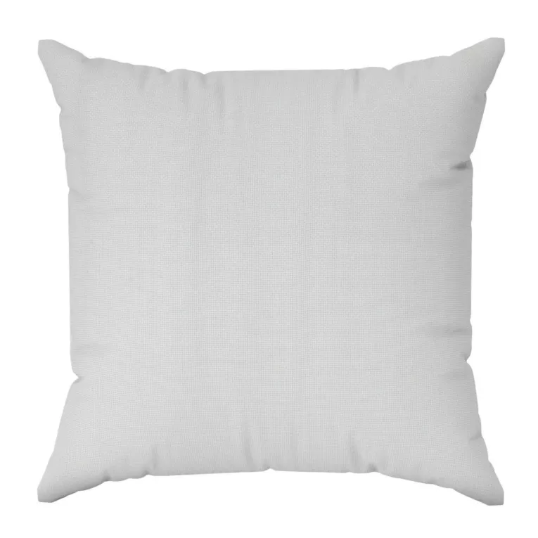 Poszewka szyta naturalna z strukturalnej tkaniny o naturalnym splocie