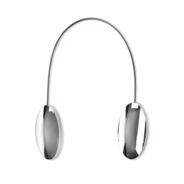 Zestaw 2 sztuk upinaczy do zasłon dekoracyjnych z magnesem