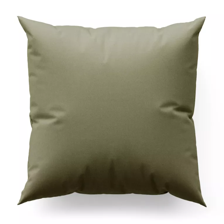 Poszewka szyta beżowa z gładkiej zaciemniającej tkaniny typu dimout