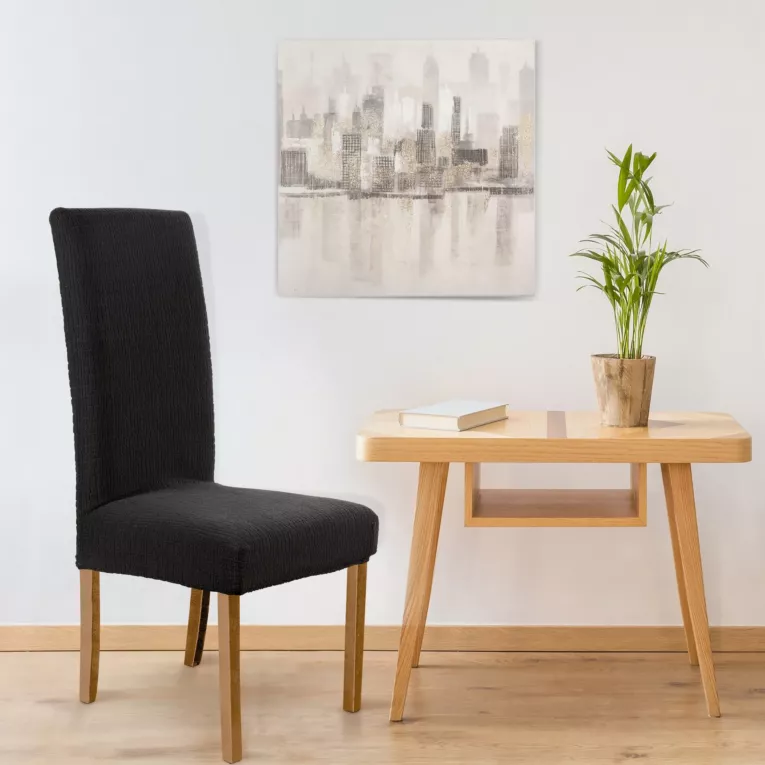 DESIGN 91 Pokrowiec na krzesło welwetowy nie wchłaniający wilgoci