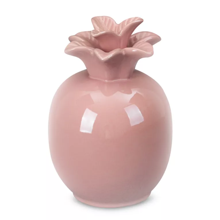 Ananas - figurka ceramiczna SIMONA z perłowym połyskiem