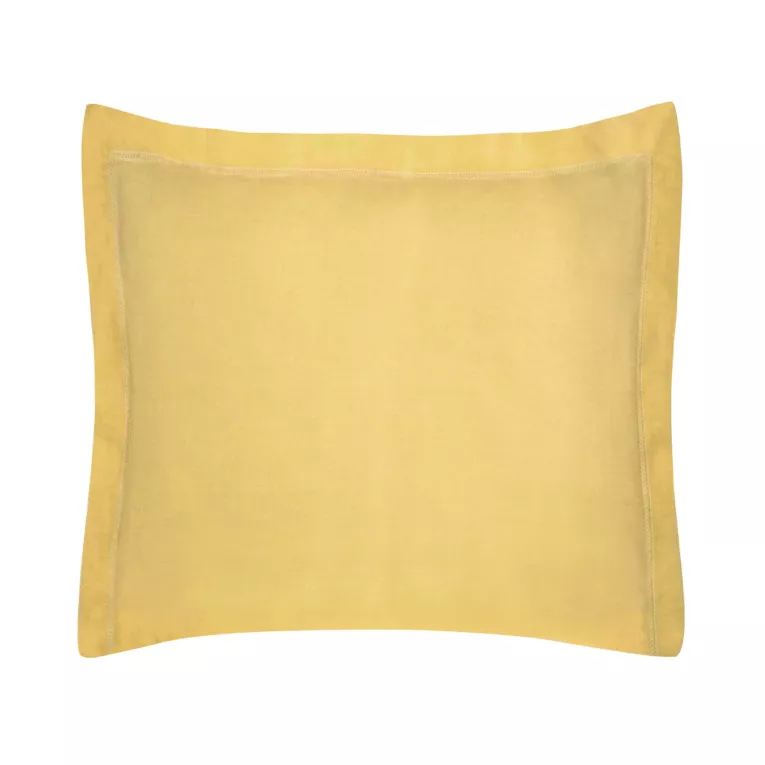 NOVA COLOUR Poszewka na poduszkę bawełniana z satynowym połyskiem i ozdobną kantą