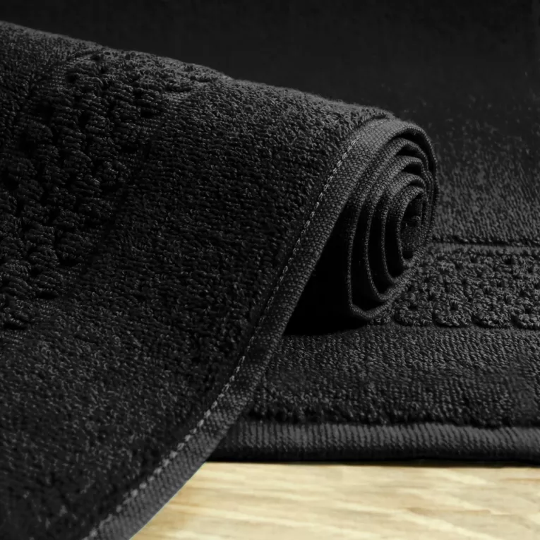Dywanik łazienkowy CALEB z bawełny frotte, dobrze chłonący wodę