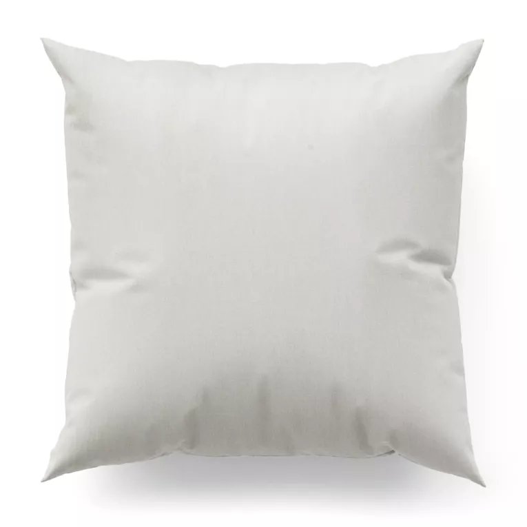 Poszewka szyta naturalna z tkaniny o szenilowej strukturze