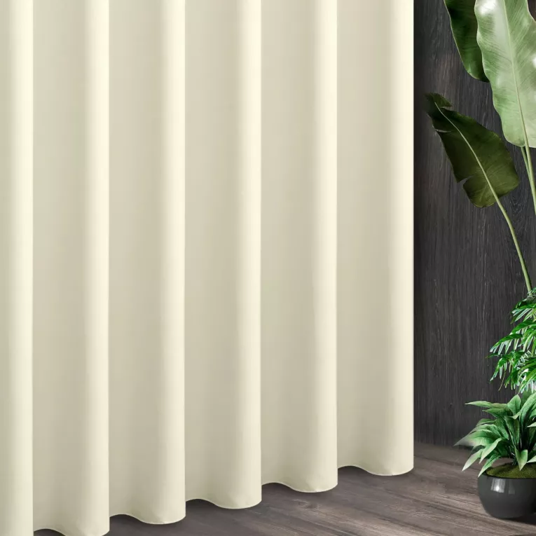 Tkanina zasłonowa ADORE gładka i miękka w dotyku o welurowej strukturze