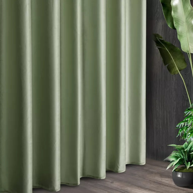 Tkanina zasłonowa SIBEL  miękki i delikatny welwet z delikatnym połyskiem