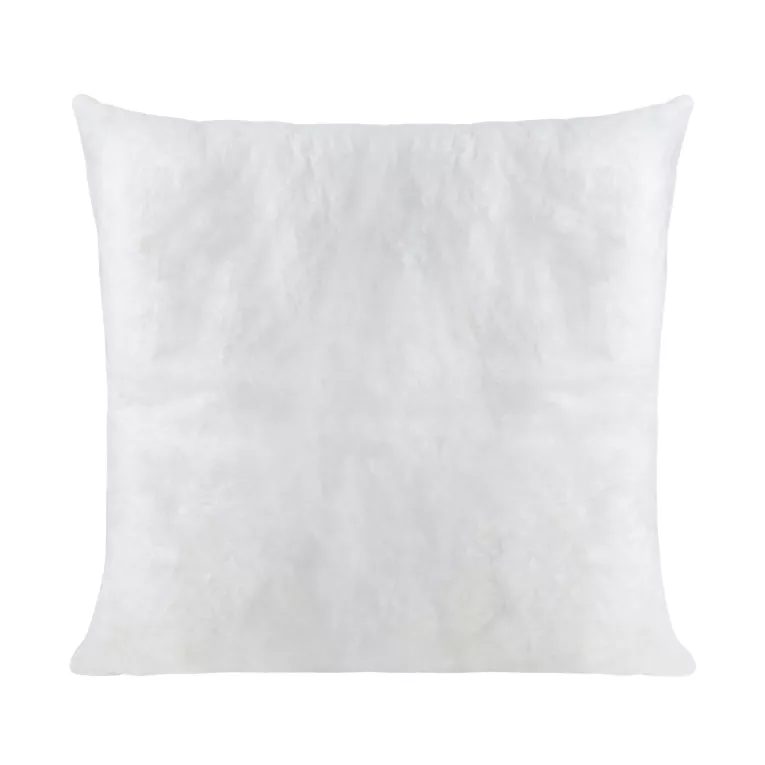 Wsad do poszewki dekoracyjnej pokryty flizeliną wypełniony włóknami z recyklingu