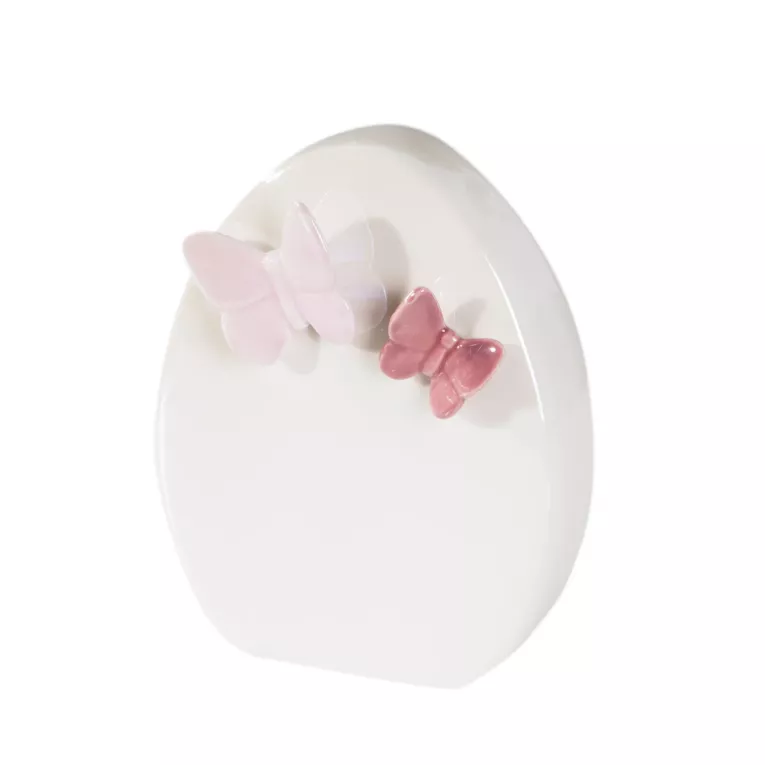 Figurka z dolomitu - jajko wielkanocne z wypukłymi motylkami