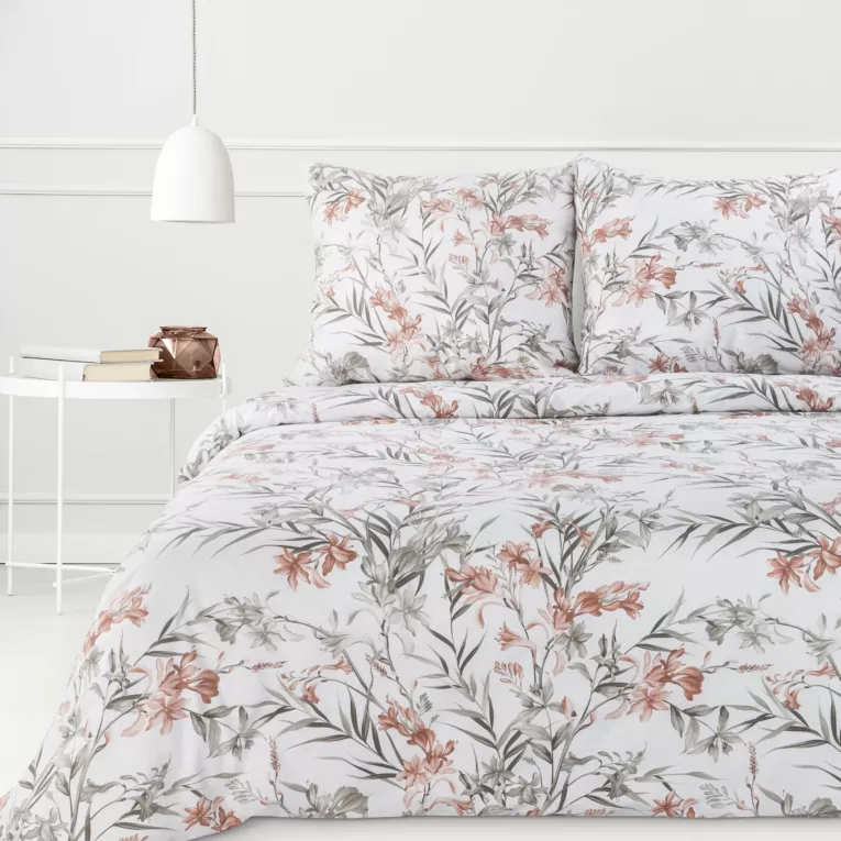 EUROFIRANY CLASSIC RENFORCE DELUXE Komplet pościeli SARA 34 z wysokogatunkowej bawełny  z kwiatowym wzorem