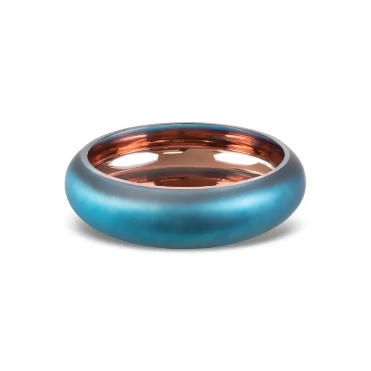 Misa dwukolorowa z dekoracyjnego szkła NADIA