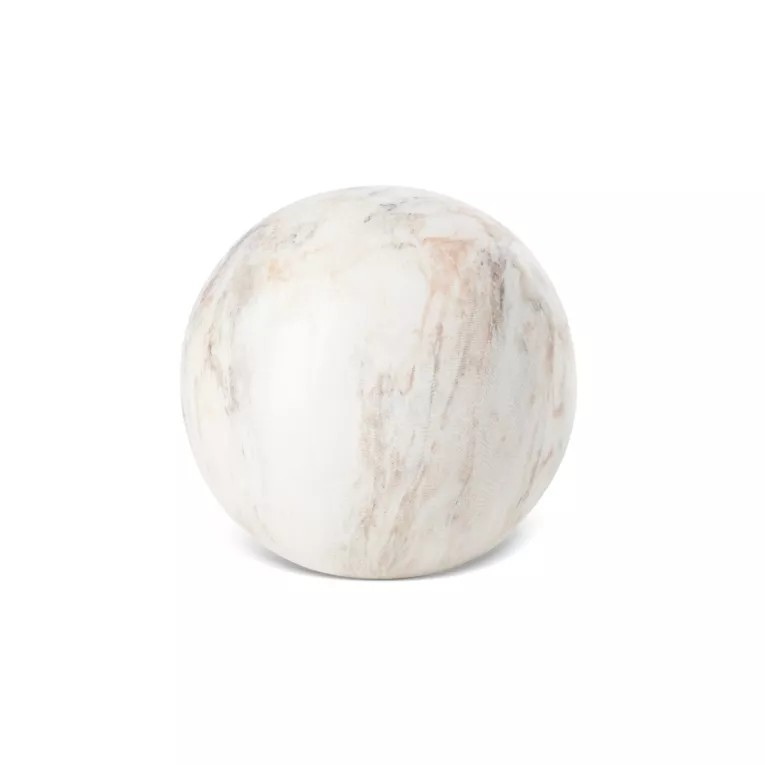 Kula ceramiczna ASLI z efektem przecieranego drzewa