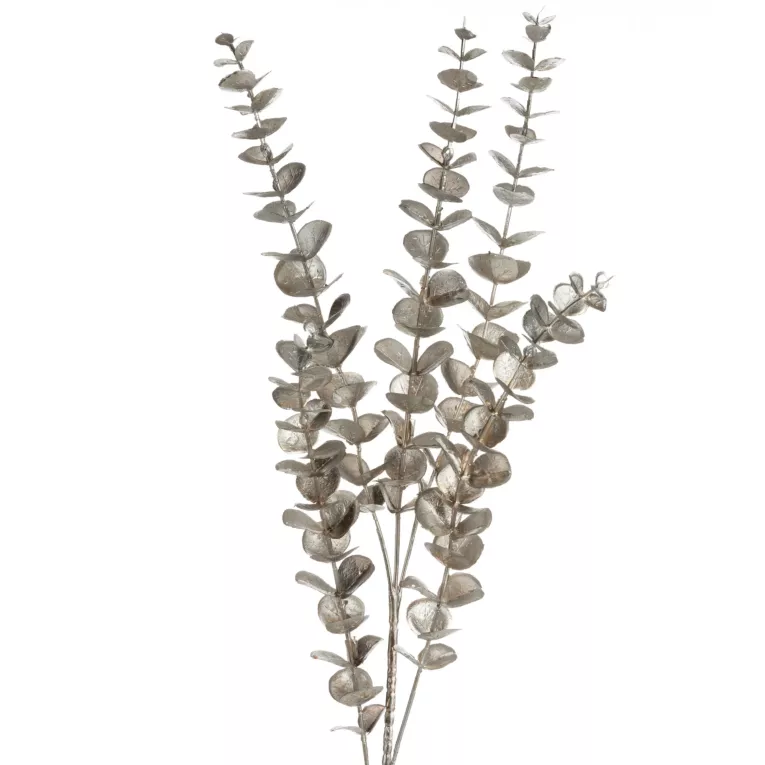 Zimowa gałązka z subtelnie lśniącymi listeczkami