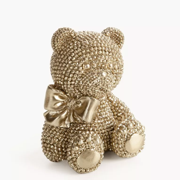 UROCZY MIŚ - figurka dekoracyjna ELDO 2 o drobnym strukturalnym wzorze