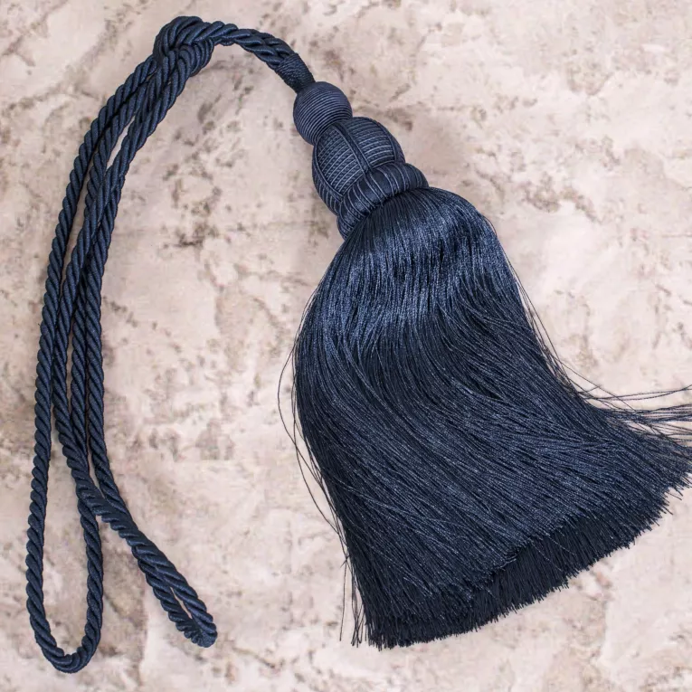 Dekoracyjny sznur do zasłon JOWITA upinacz z ozdobnym chwostem