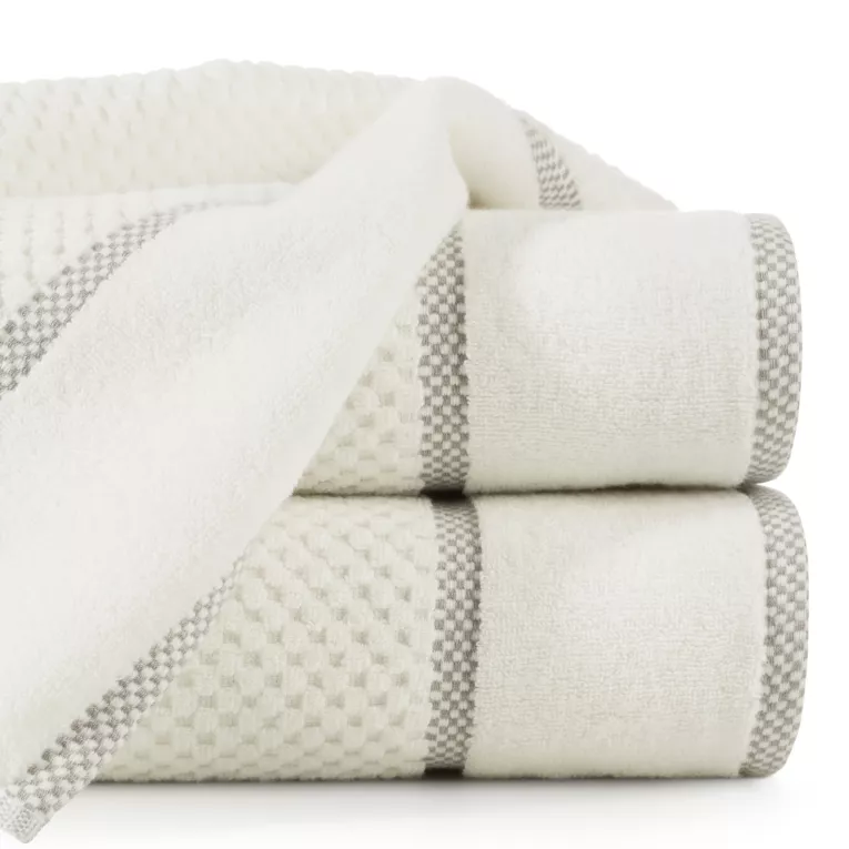 Ręcznik kąpielowy 70X140 cm bawełniany kolor kremowy 540 g/m2 CALEB