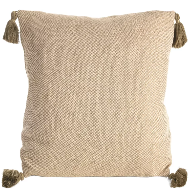 Poszewka POLY gładka z ozdobnymi chwostami na rogach