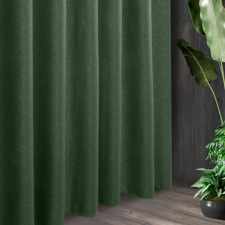 Tkanina zasłonowa błyszcząca z  drobnym strukturalnym wzorem