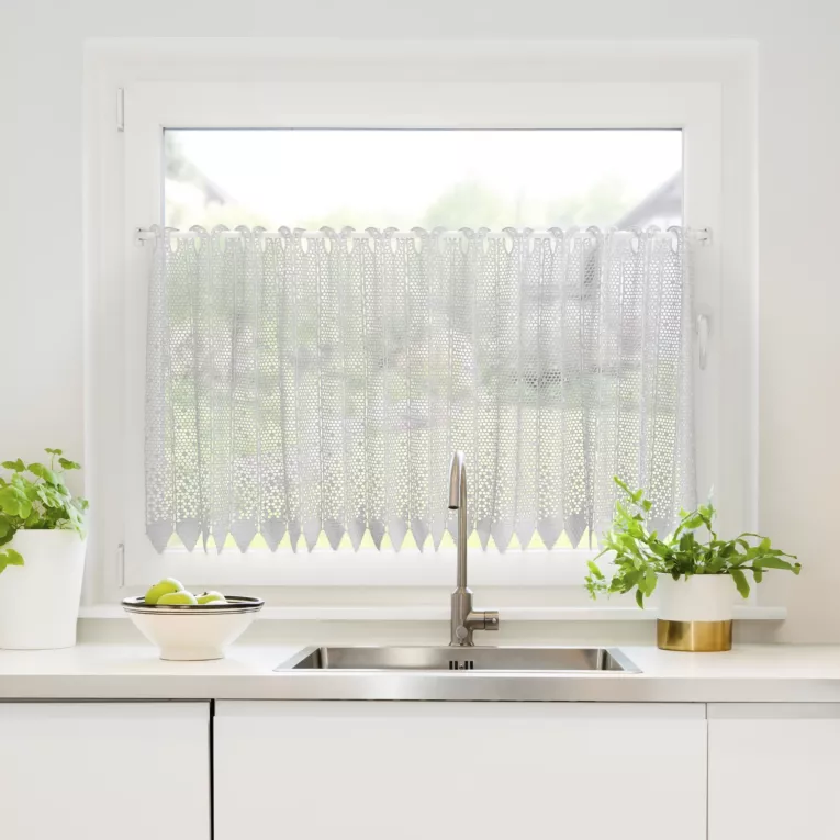 Zazdrostka OLA z ażurowej matowej tkaniny