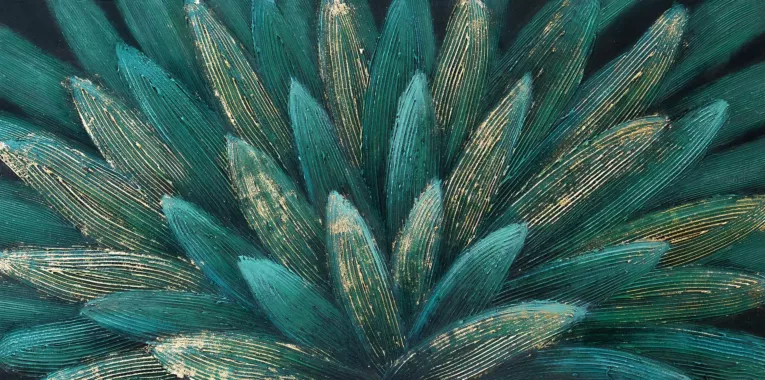 Obraz FORM 2 ręcznie malowany na płótnie