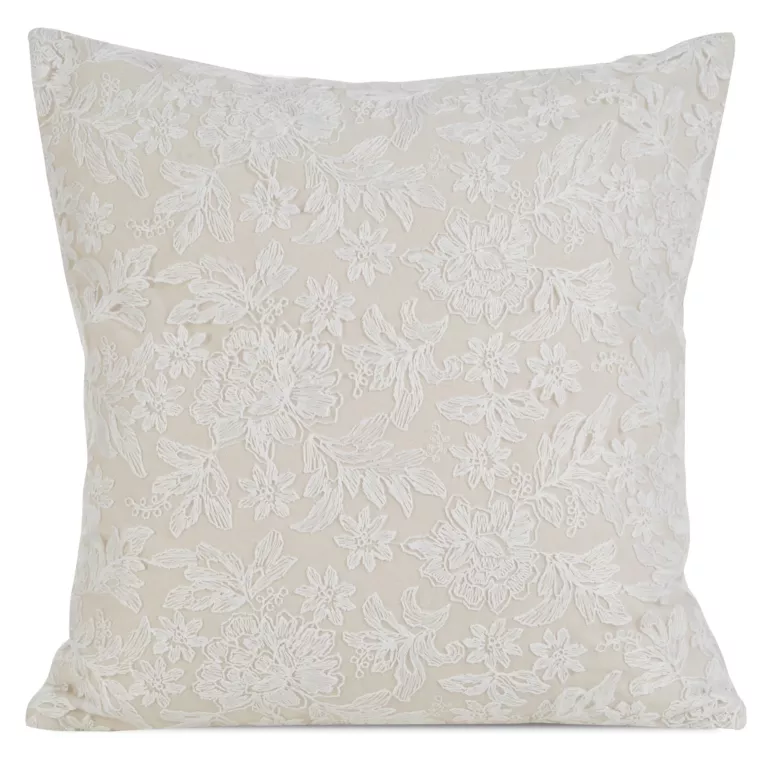 Poszewka MONIC zdobiona koronkową aplikacją