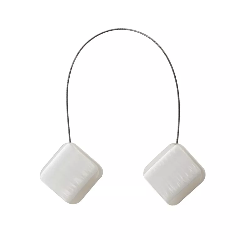 Zestaw 2 sztuk upinaczy do zasłon dekoracyjnych z magnesem