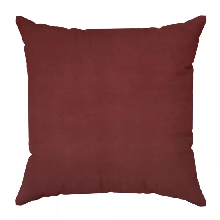Poszewka na wymiar DORA - HIT bordowa z miękkiej tkaniny o welurowej strukturze