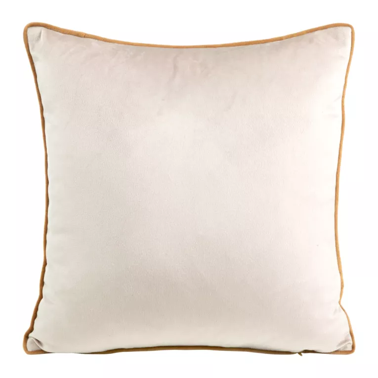 Dwukolorowa poszewka MEL z welwetu z ozdobną wypustką na brzegach