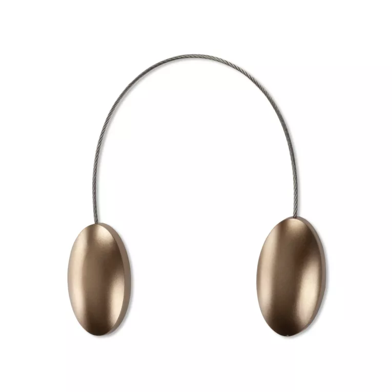 Zestaw 2 sztuk upinaczy do zasłon dekoracyjnych z magnesem