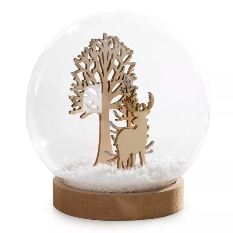 Ozdoba świąteczna ŚNIEŻNA KULA