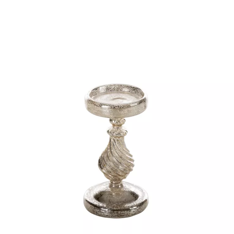 Świecznik dekoracyjny z wbudowanymi światełkami LED