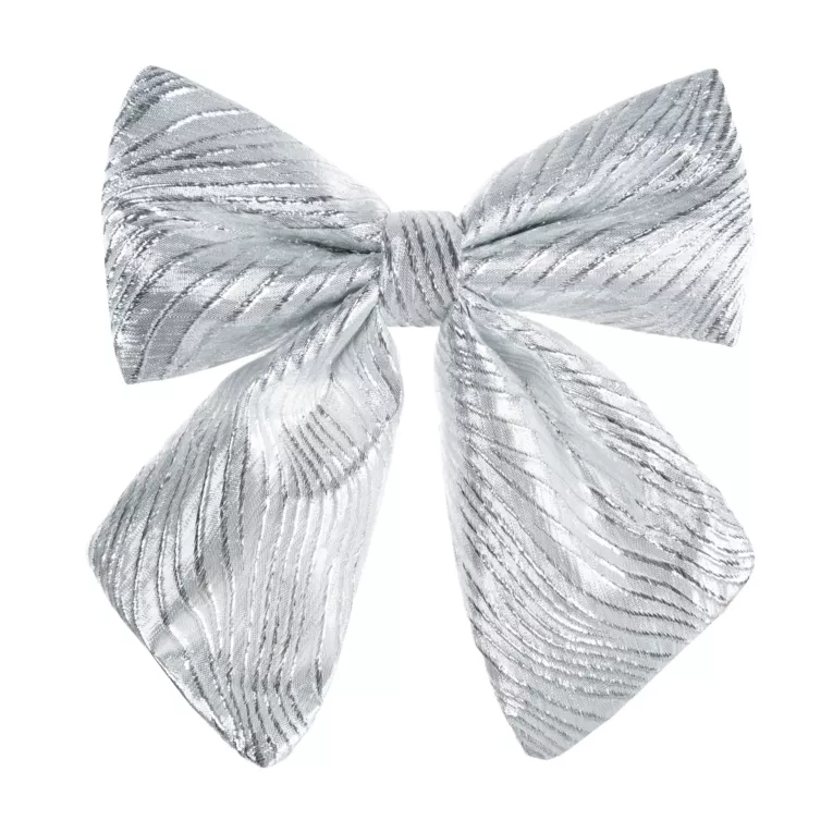 Świąteczna KOKARDA z akcentami lśniącymi