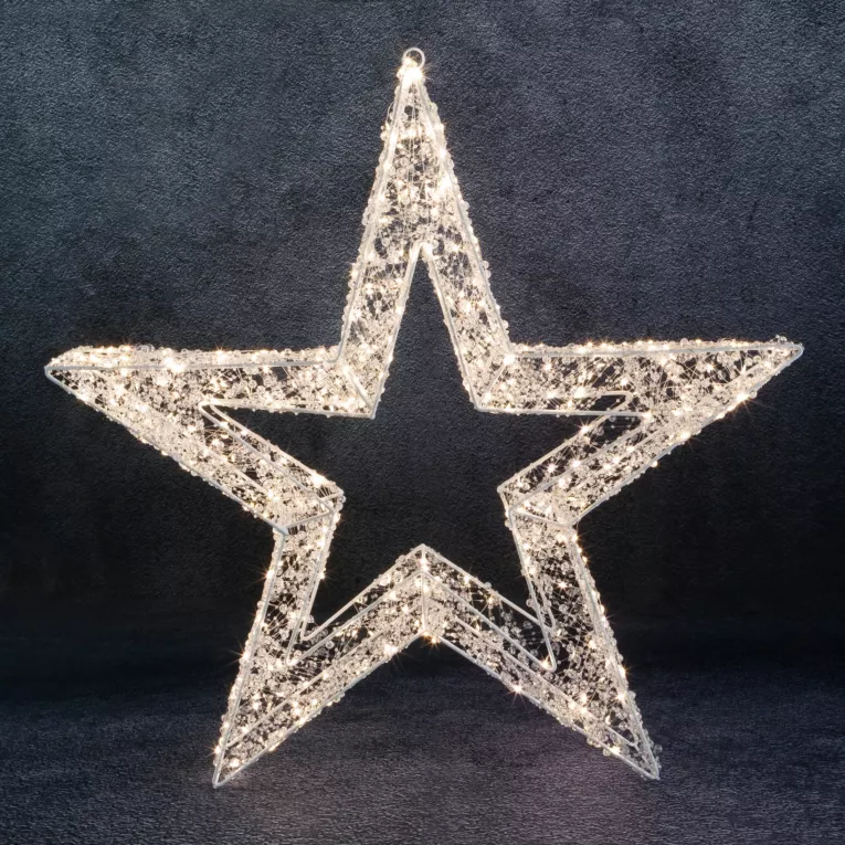 GWIAZDA - Dekoracja świąteczna LED odporna na warunki atmosferyczne