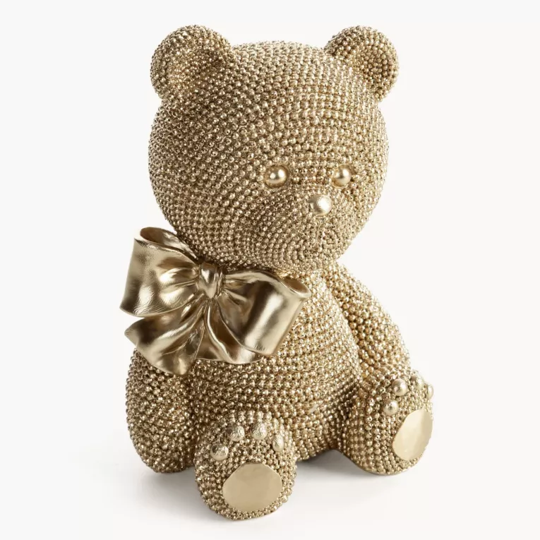 UROCZY MIŚ - figurka dekoracyjna ELDO 2 o drobnym strukturalnym wzorze