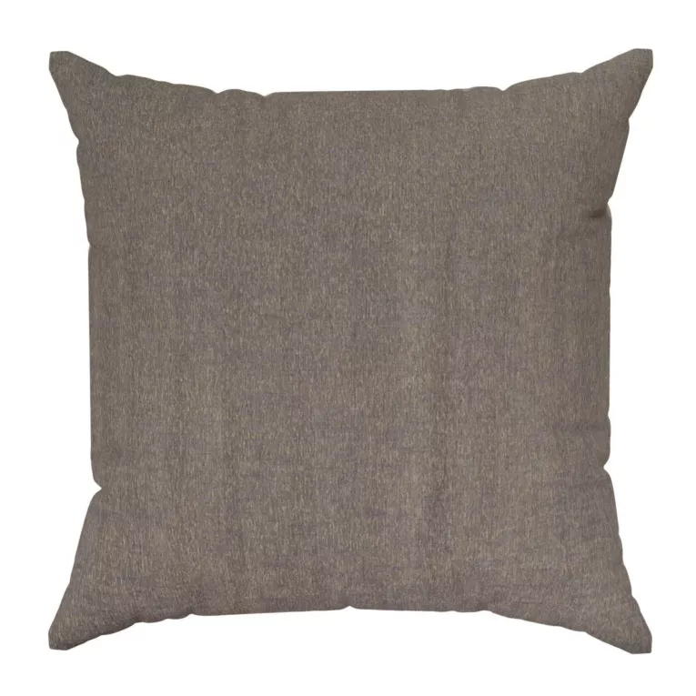 Poszewka szyta beżowa miękka, szenilowa tkanina o wyraźnym splocie i delikatnym połysku, mieniąca się w dwóch odcieniach