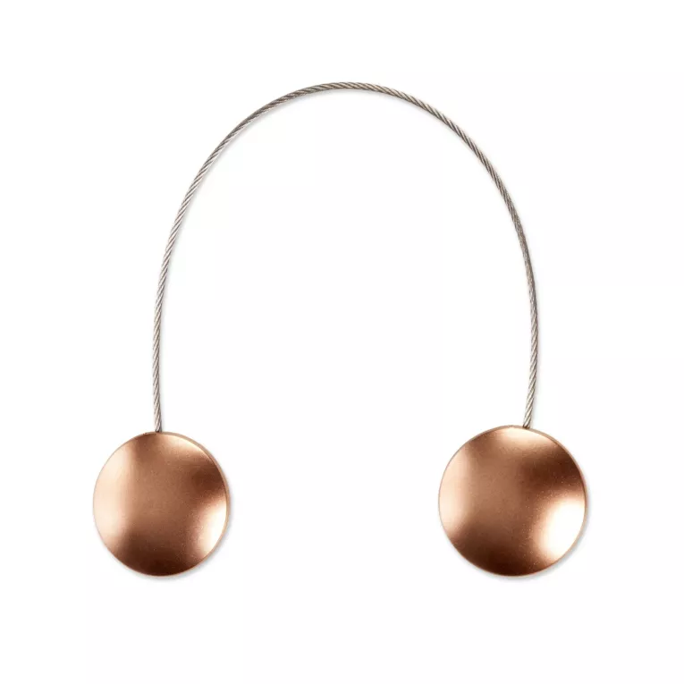 Zestaw 2 sztuk upinaczy do zasłon dekoracyjnych z magnesem