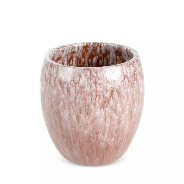 Dwukolorowa doniczka MARK z glinki ceramicznej