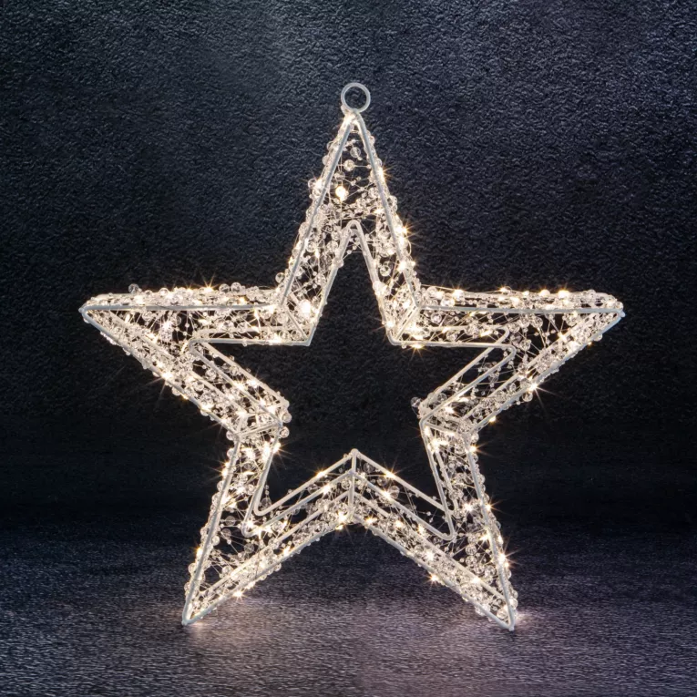 GWIAZDA - Dekoracja świąteczna LED odporna na warunki atmosferyczne