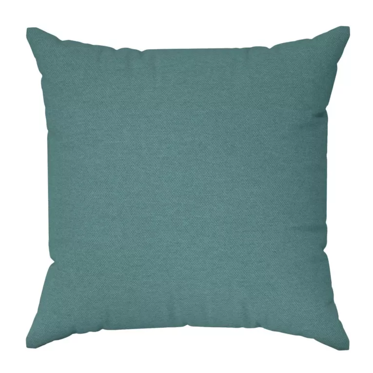 Poszewka szyta turkusowa tkanina zaciemniająca, strukturalna typu dimout