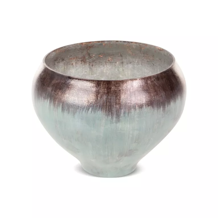 Misa dekoracyjna ABRIL ze szkła artystycznego ręcznie malowana