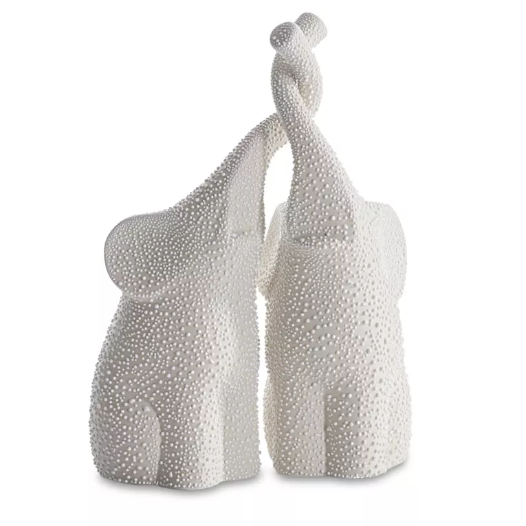 Figurka ceramiczna RISO z efektem rosy