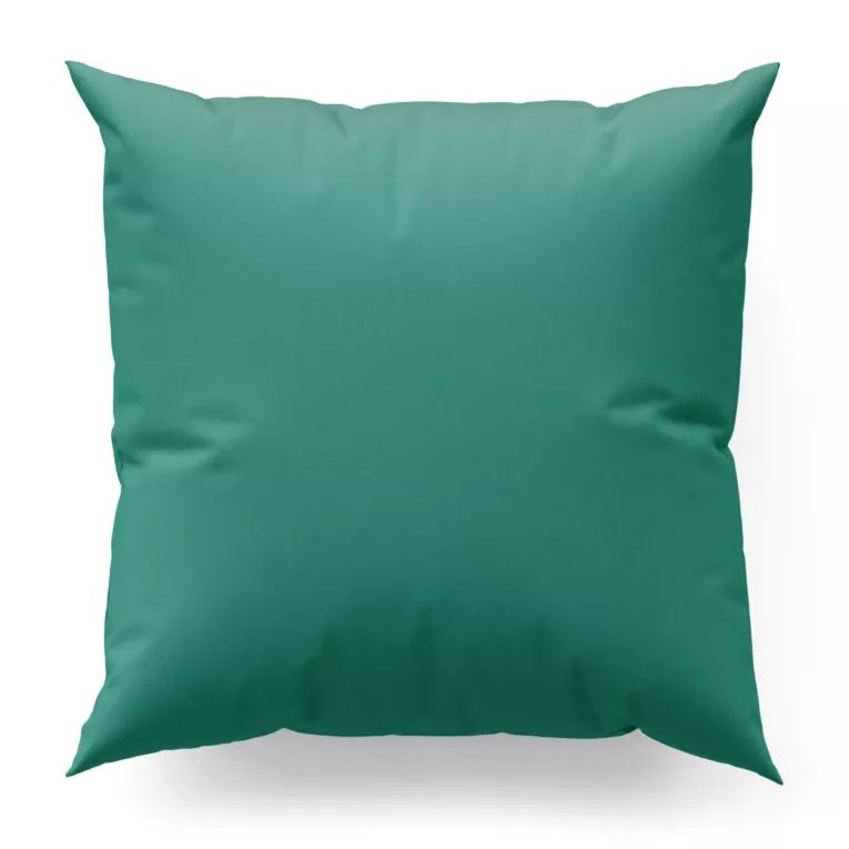 Poszewka szyta ciemnozielona z tkaniny trudnopalnej, zaciemniającej, typu blackout