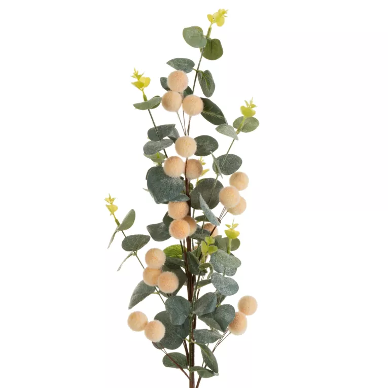 Świąteczna gałązka z drobnymi kuleczkami