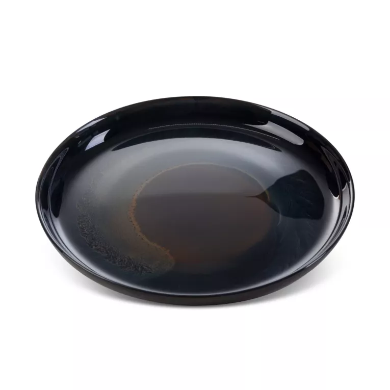 Patera EVA ze szkła artystycznego z subtelnym cieniowaniem, styl boho