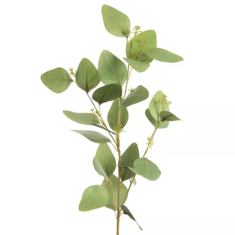 Gałązka sztuczna zielona 80 cm