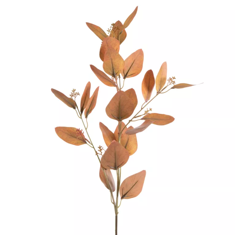 Gałązka sztuczna o ozdobnych liściach