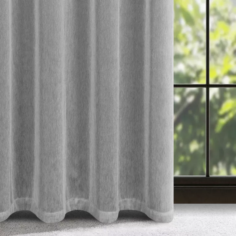 Zasłona stalowa o strukturze siateczki 140x250 cm przelotka - ADELA