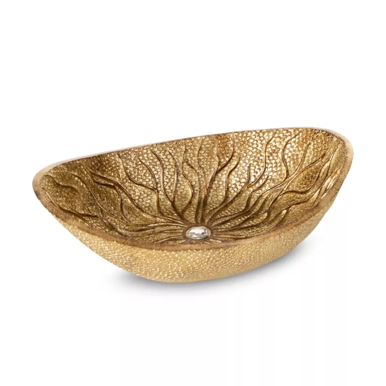 Misa dekoracyjna KIARA z delikatnym wzorem i kryształem