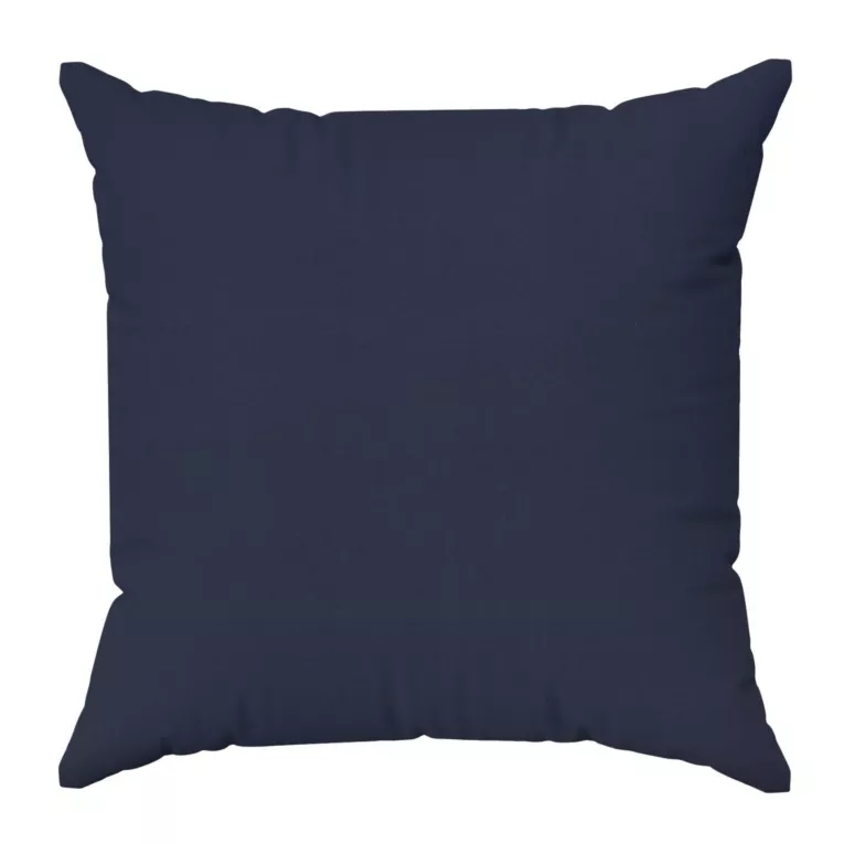 Poszewka szyta DORA - HIT granatowa z miękkiej tkaniny o welurowej strukturze