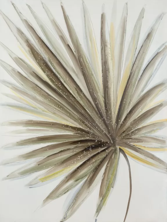 Obraz TREE 3 ręcznie malowany na płótnie liść palmowy