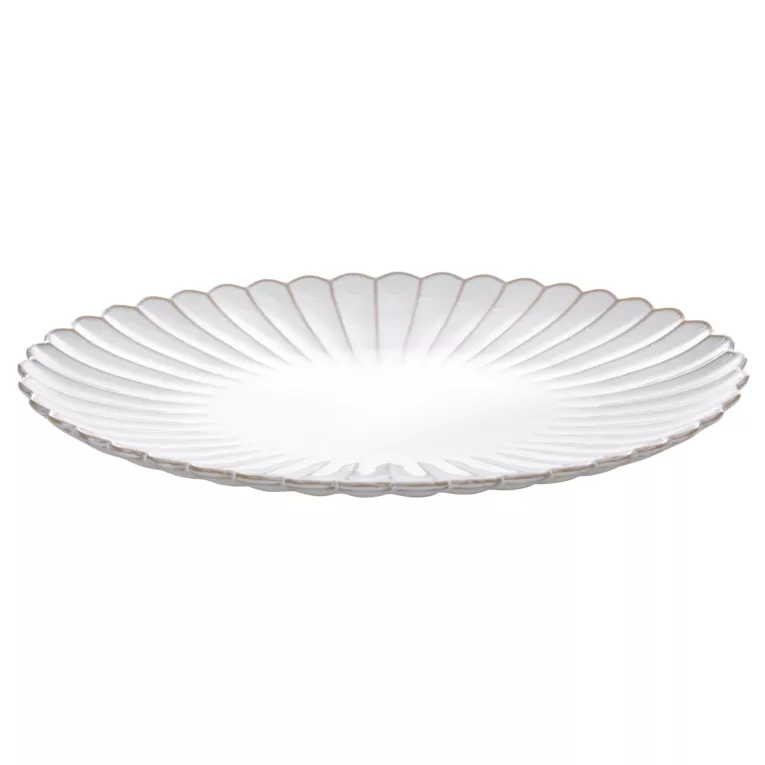 Patera dekoracyjna AVRIL z przecieranym wzorem w stylu eko